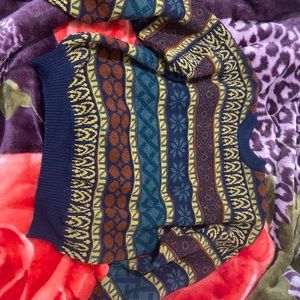 Cozy oversized vintage grandpa sweater